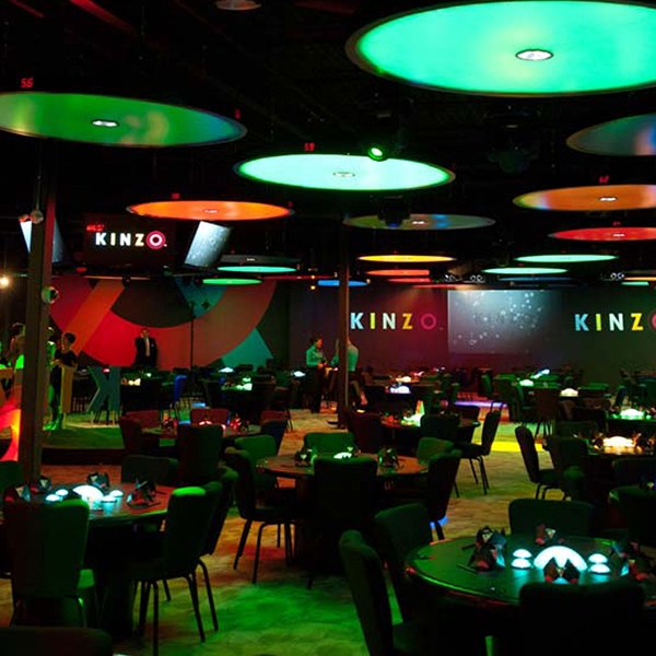 Kinzo Gaming Hall Installation - Custom Hospitality Furniture
