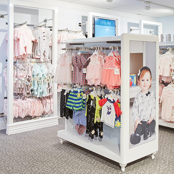 Little Me Store Design- Custom Retail Furniture - Kids Fashion Display
