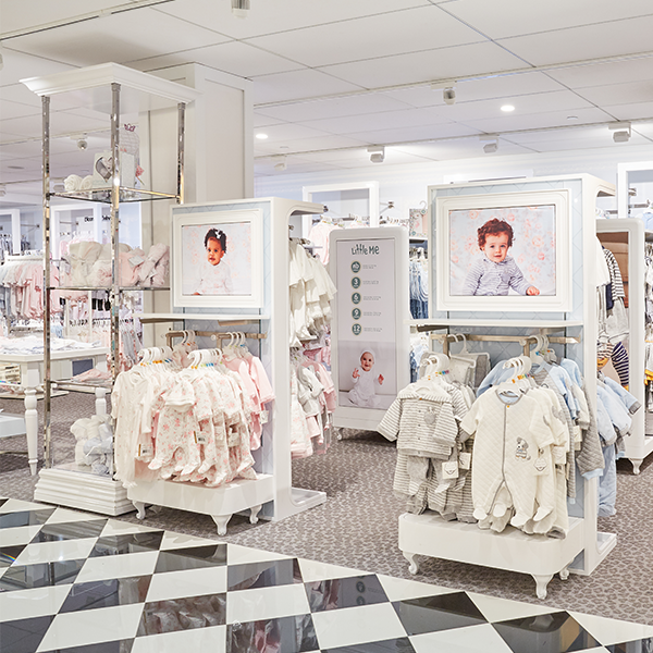 Custom Retail Furniture Little Me Store Design- Custom Retail Furniture - Kids Fashion Display