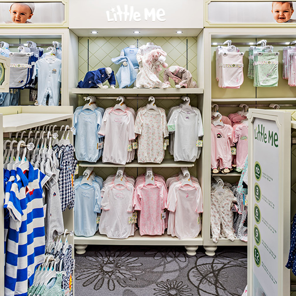Custom Retail Furniture Little Me Store Design- Custom Retail Furniture - Kids Fashion Display