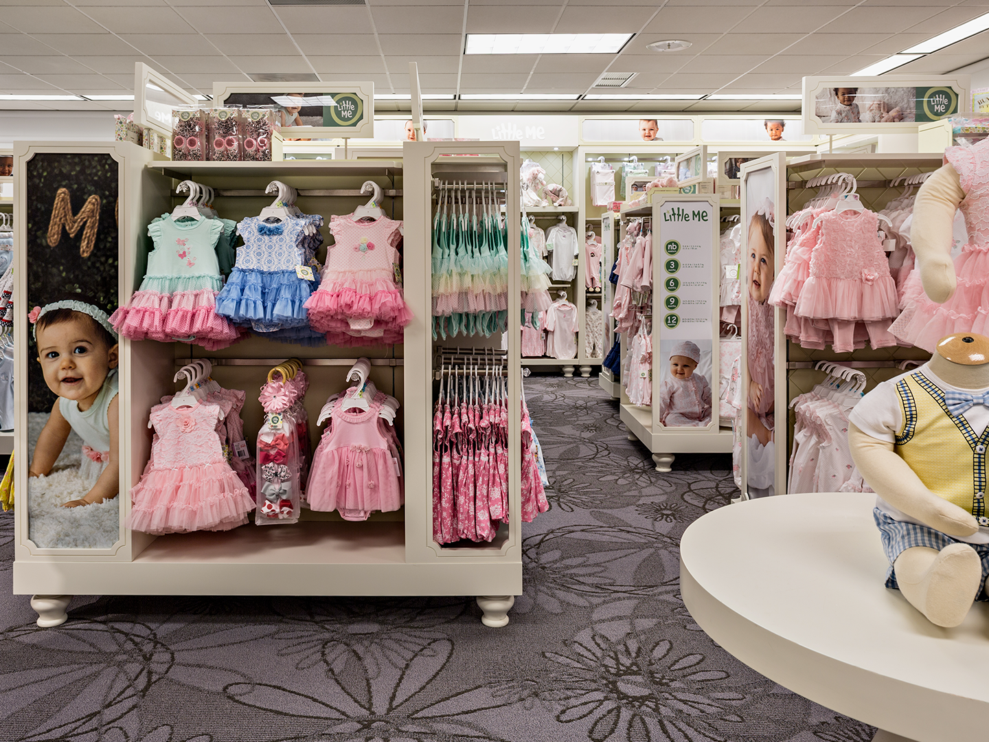 Little Me Store Design - Custom Retail Furniture - Kids Fashion Display - Custom Retail Fixtures - Retail Display