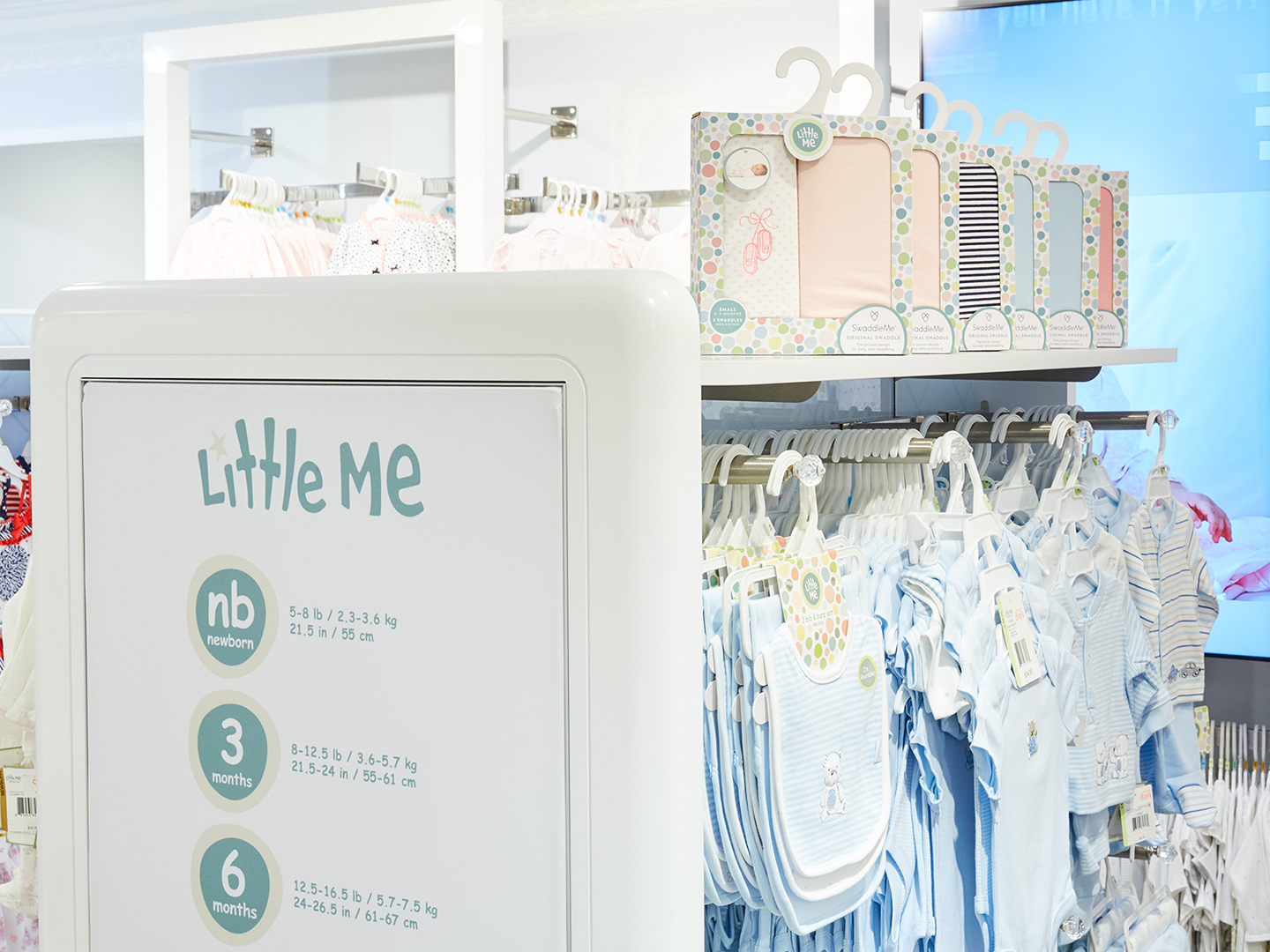 Little Me Store Design - Custom Retail Furniture - Kids Fashion Display - Custom Retail Fixtures - Retail Display