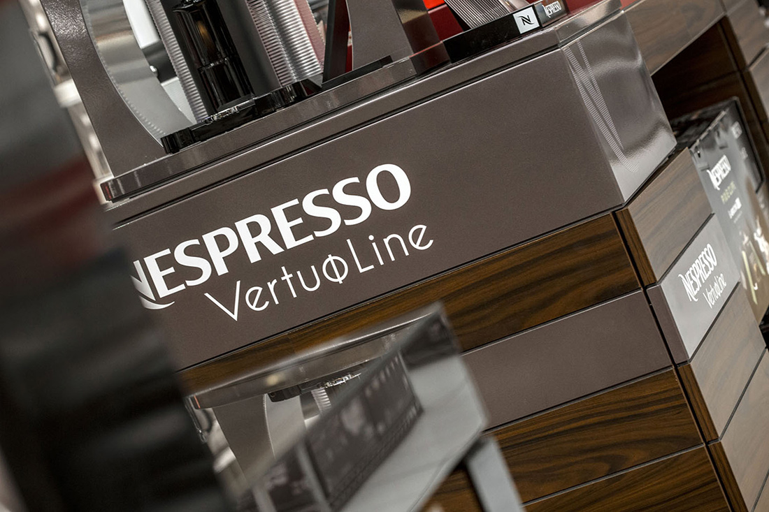 Nespresso Store Installation - Custom Retail Furniture