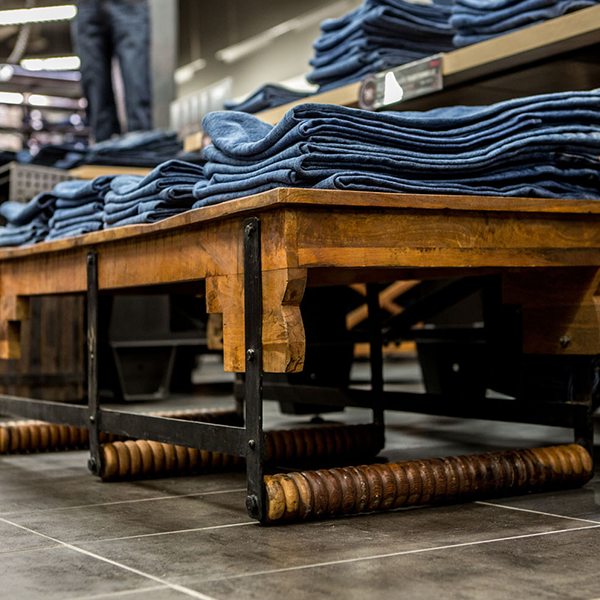 Custom Retail Furniture Mark's Store Design - Custom Retail Furniture - Fashion Display Tables (details)