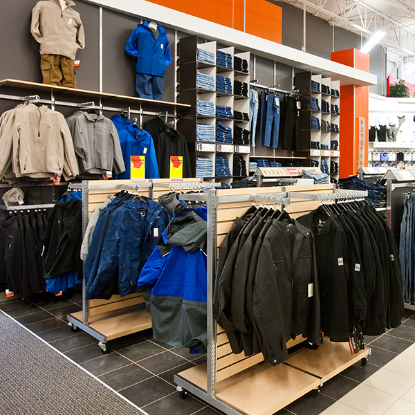 Custom Retail Furniture Mark's Store Design - Custom Retail Furniture - Fashion Display