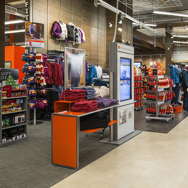 Custom Retail Furniture Mark's Store Design - Custom Retail Furniture - Fashion Display