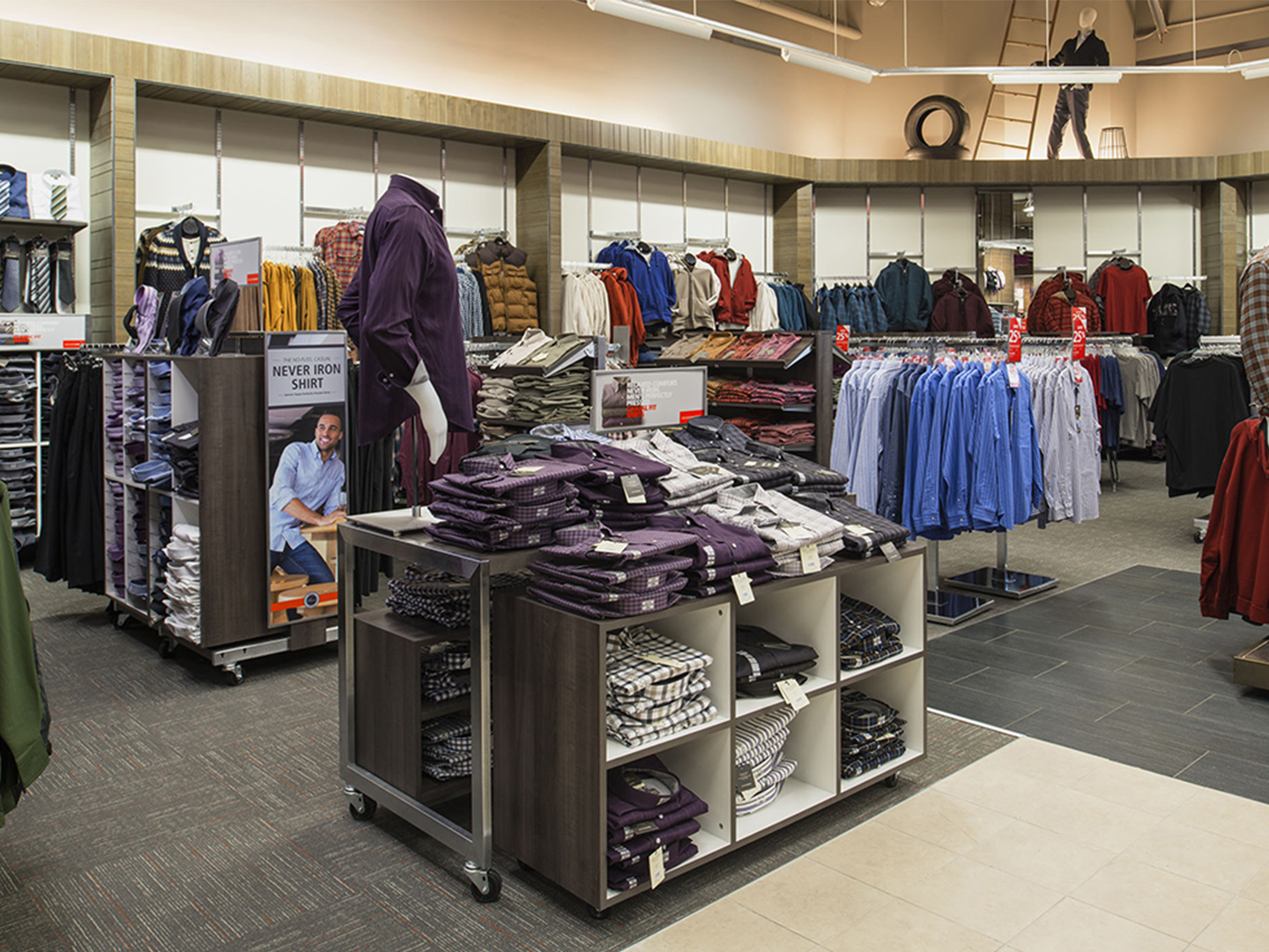 Mark's Store Design - Custom Retail Furniture - Custom Retail Display - Retail Fixtures