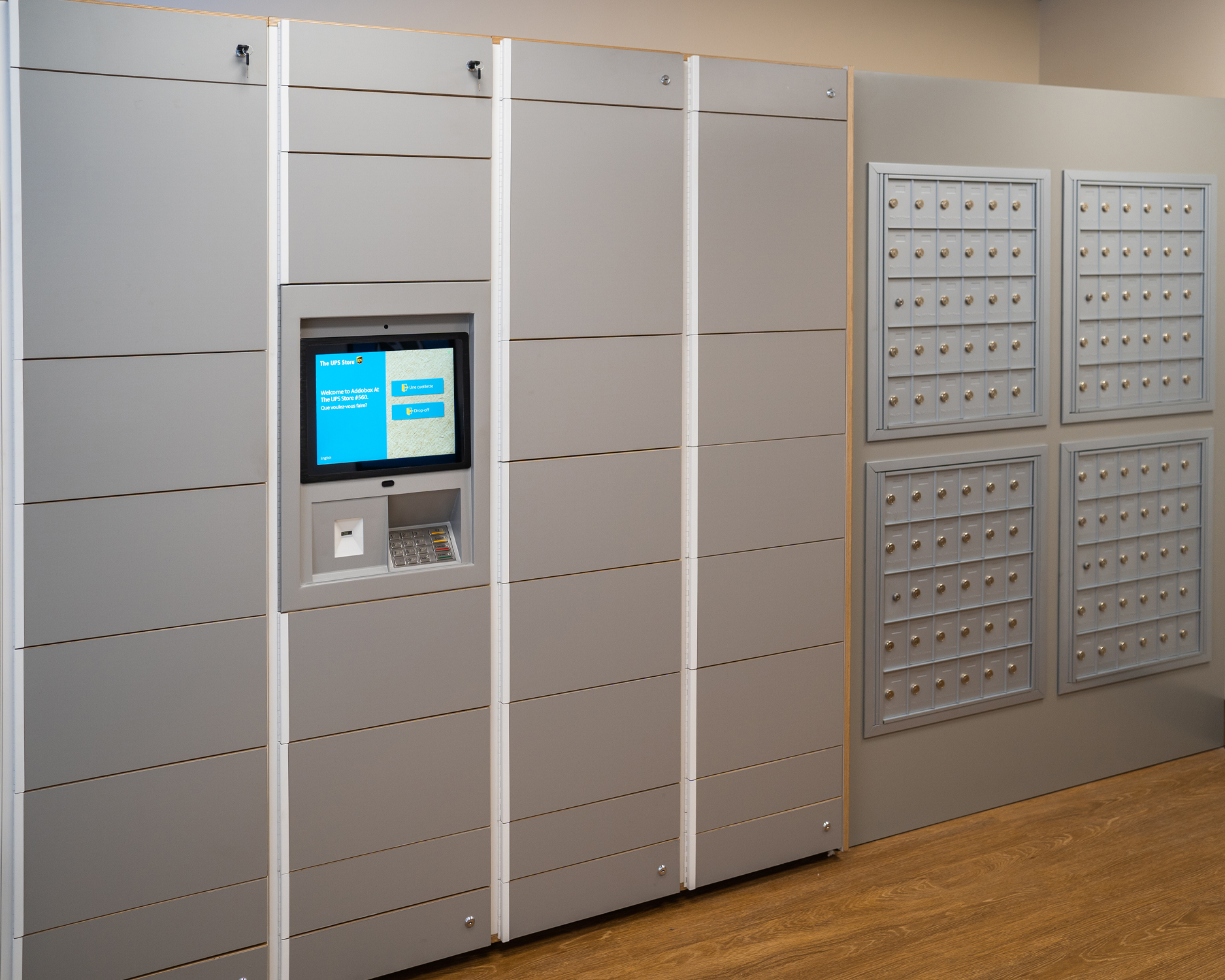 Addobox Smart Locker - custom designed for UPS Canada
