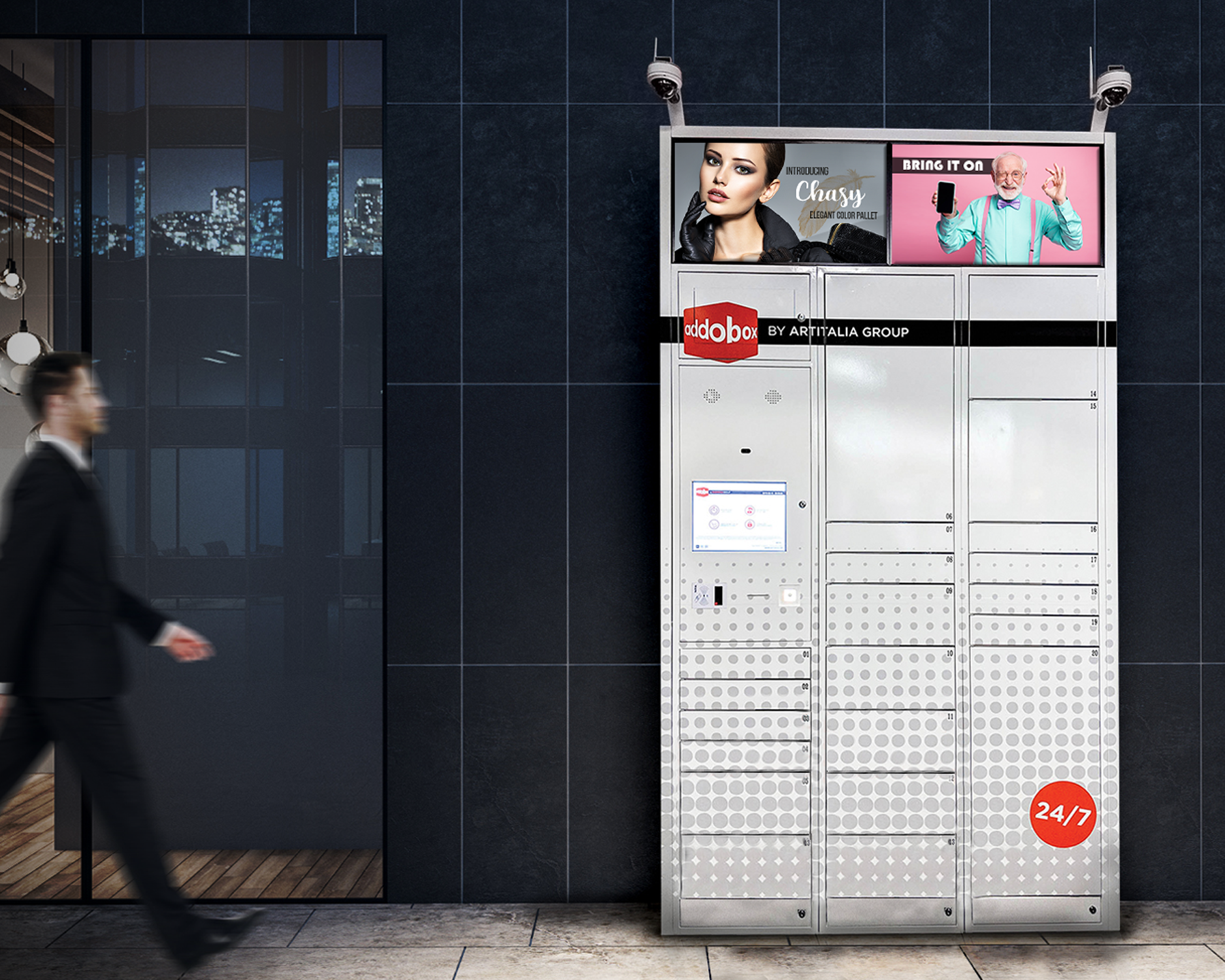 Addobox Smart Locker - Smart Solution for Residential Buildings - Smart Lockers - Smart Solutions for Corporate Buildings