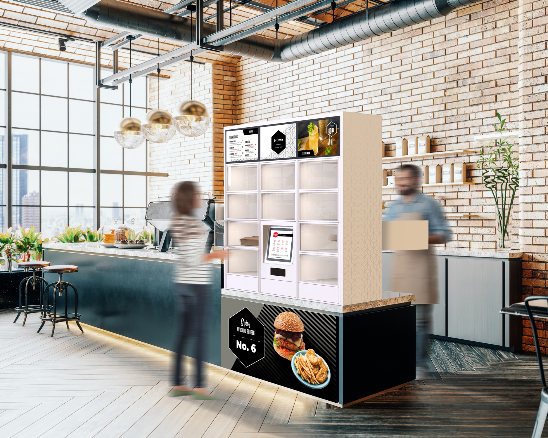 Addobox Smart Locker - smart solution for Restaurants