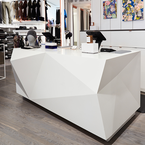 Kit & Ace Store Design - Custom Retail Furniture - Custom Checkout Counter
