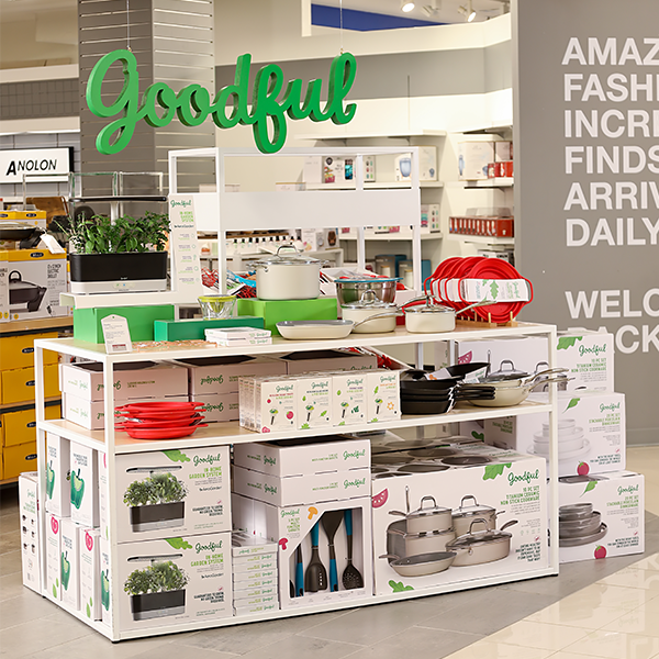 Custom Retail Furniture Macy's Store Design - Custom Retail Furniture - Kitchenware Display Table