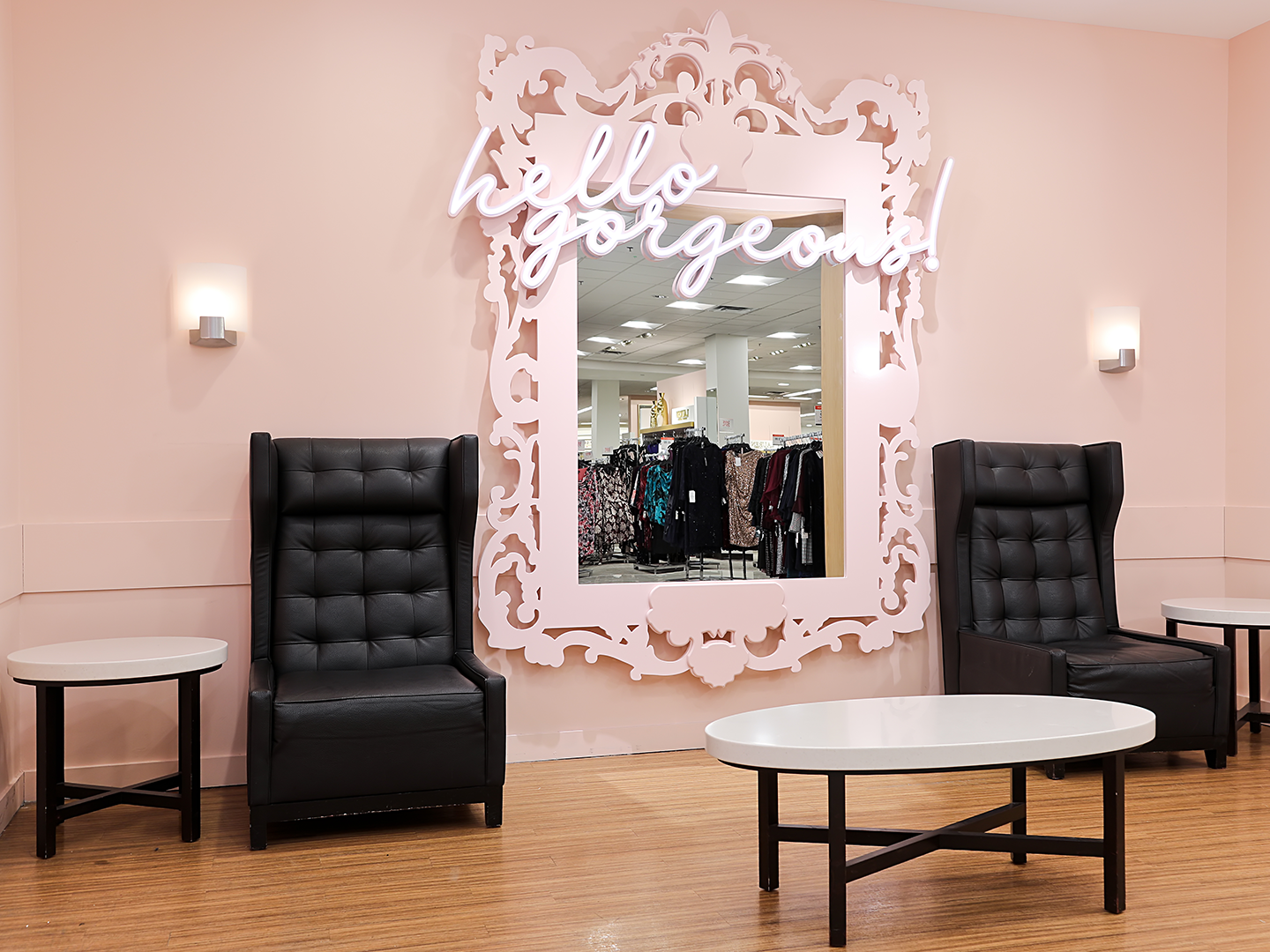 Macy's Visual Merchandising - Custom Mirror - Visual Merchandising