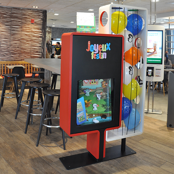 Restaurant Installation - Custom Hospitality Furniture McDonald's Alphabet Restaurant Installation - Custom Hospitality Furniture