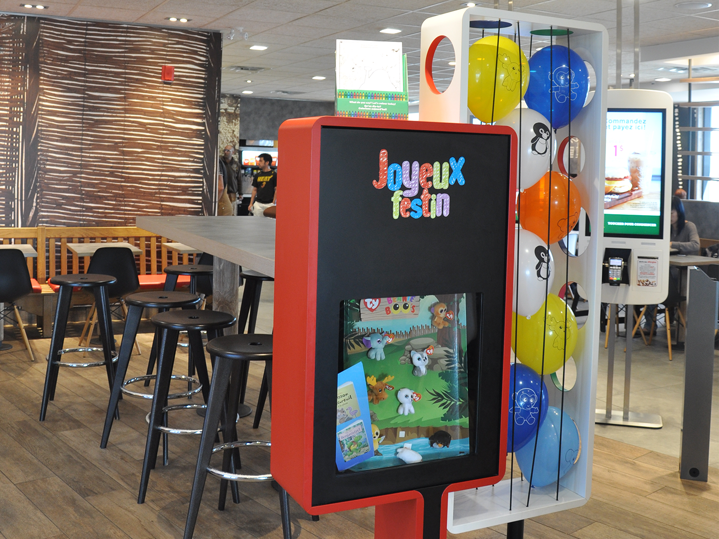 Restaurant Design - Custom Restaurant Furniture - McDonald's Alphabet - Custom Fixtures - Custom Furniture