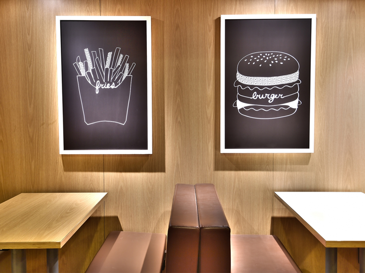 Restaurant Design - Custom Restaurant Furniture - McDonald's Alphabet - Custom Fixtures - Custom Furniture