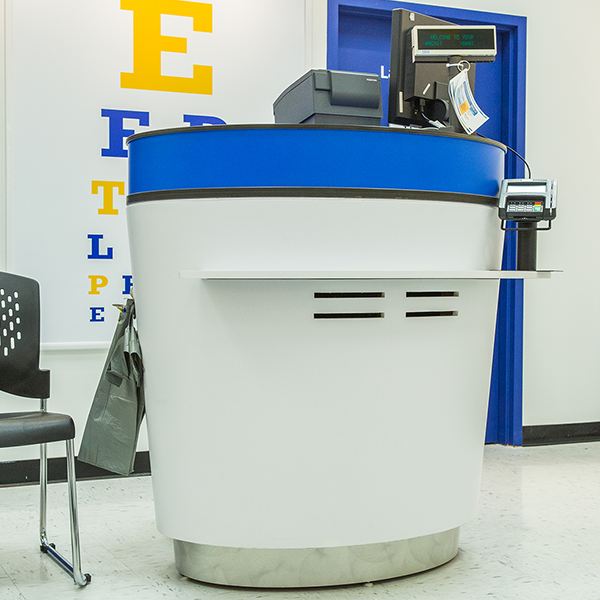 Custom Cash Desk Walmart Store Design - Custom Checkout Register / Cash Desk