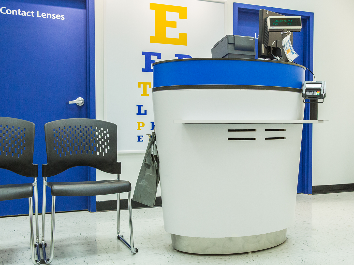 Walmart Store Design - Custom Checkout Register - Cash Desk - Custom Cash Desk