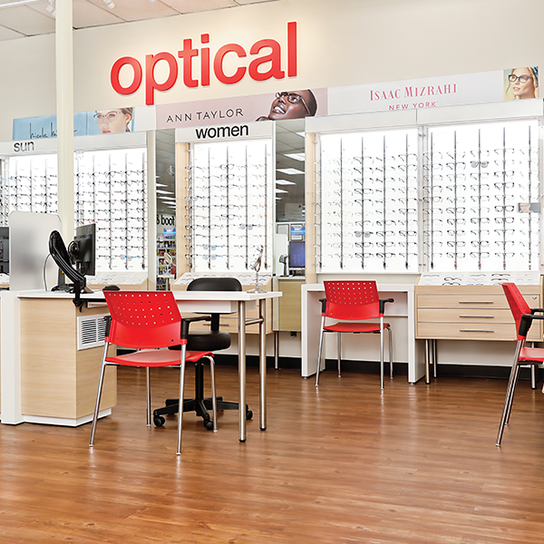 Custom Optical Displays CVS Store Design - Custom Optical Display - Optical Store Furnishings