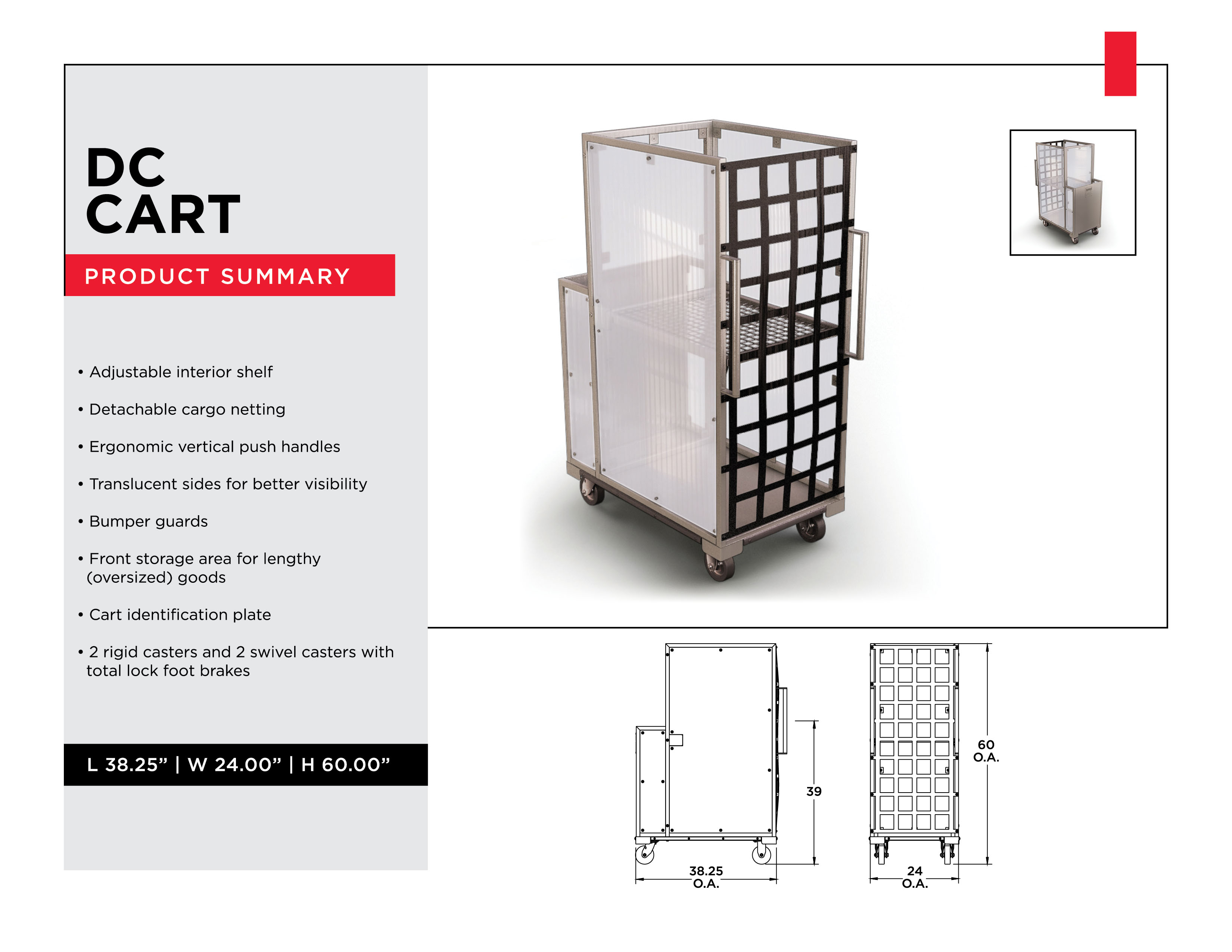 Industrial Sorting Carts - DC Cart - Material Handling Solutions - Material Handling Equipment - Material Handling