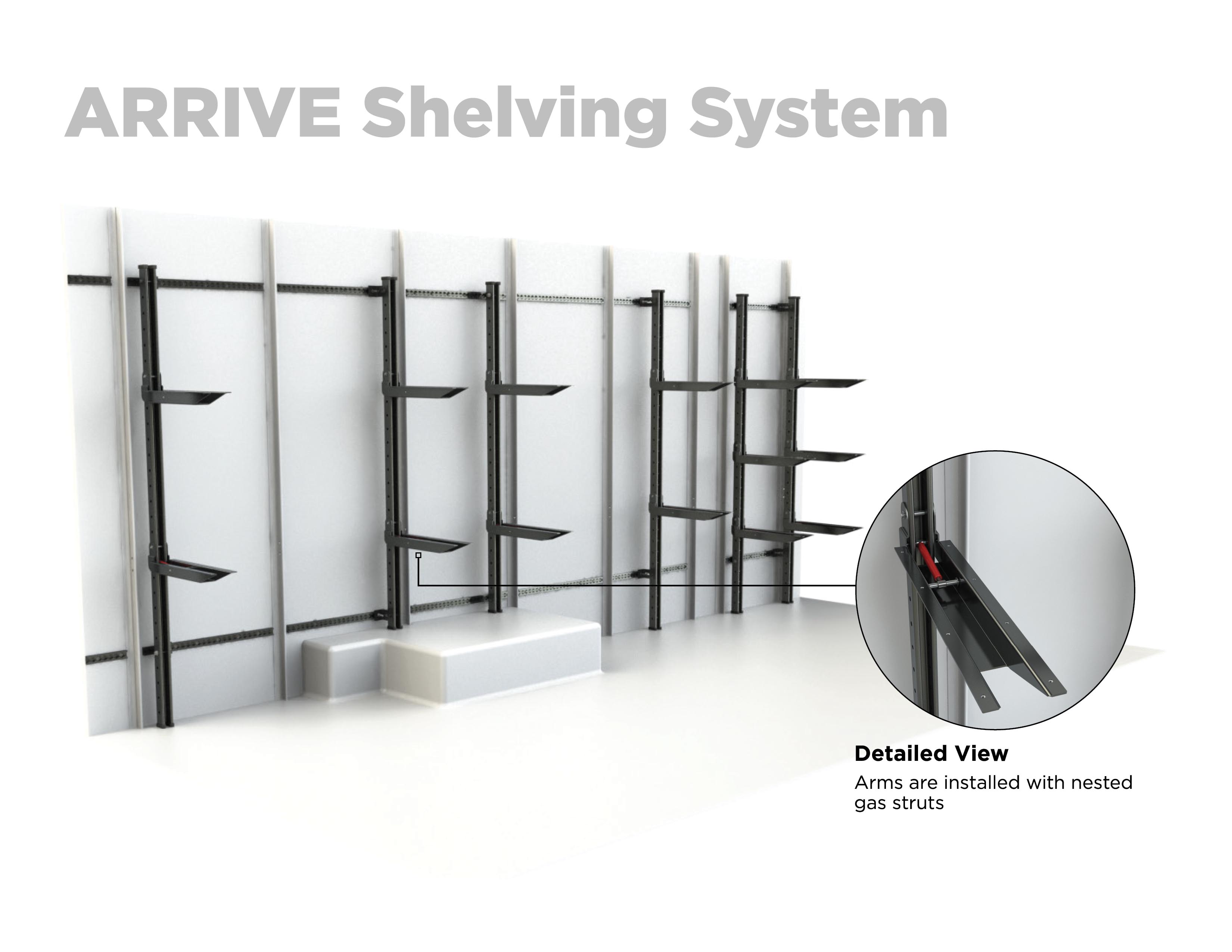 Arrive Shelving System - Material Handling Solutions - Material Handling Equipment - Material Handling - Shipping and Handling - Shelving Solutions