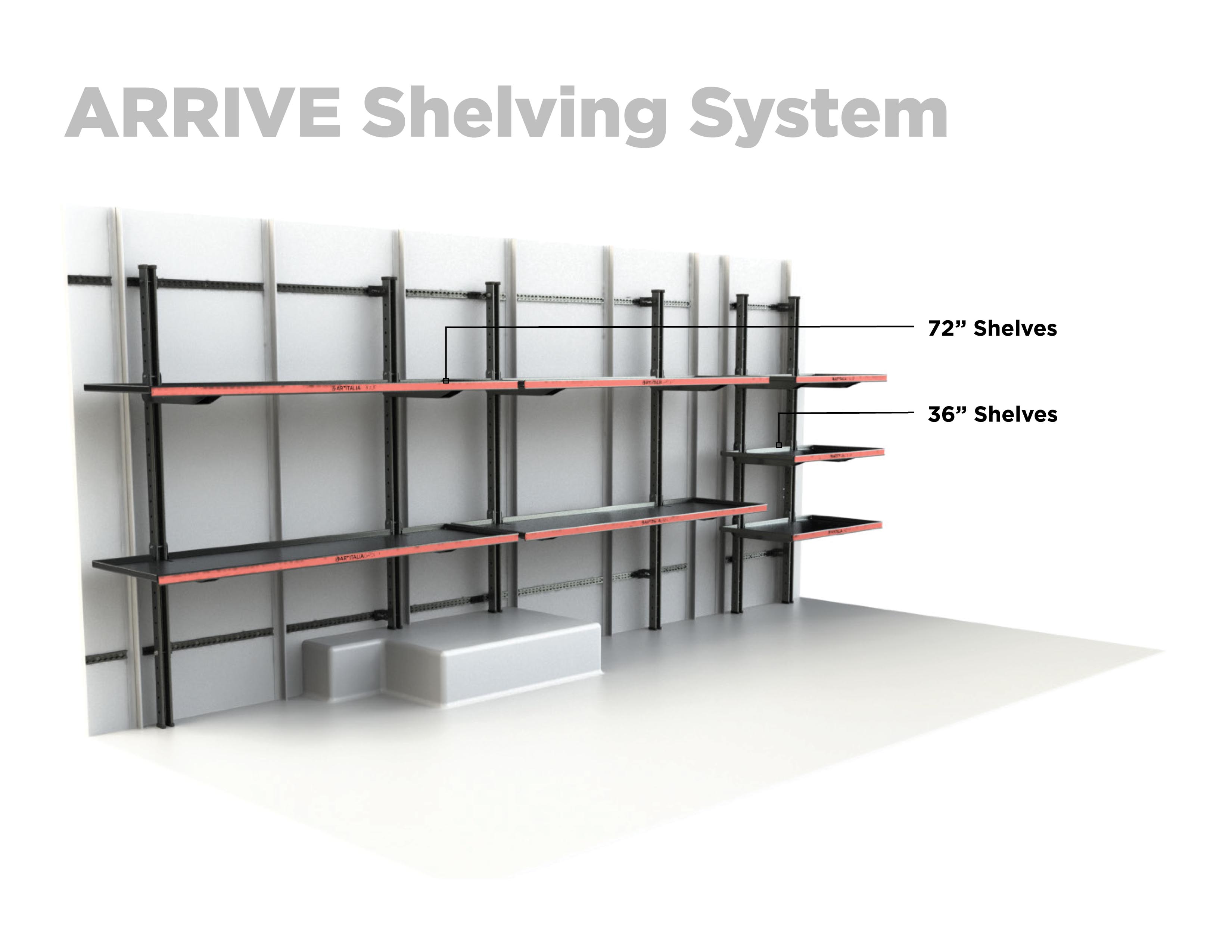 Arrive Shelving System - Material Handling Solutions - Material Handling Equipment - Material Handling - Shipping and Handling - Shelving Solution