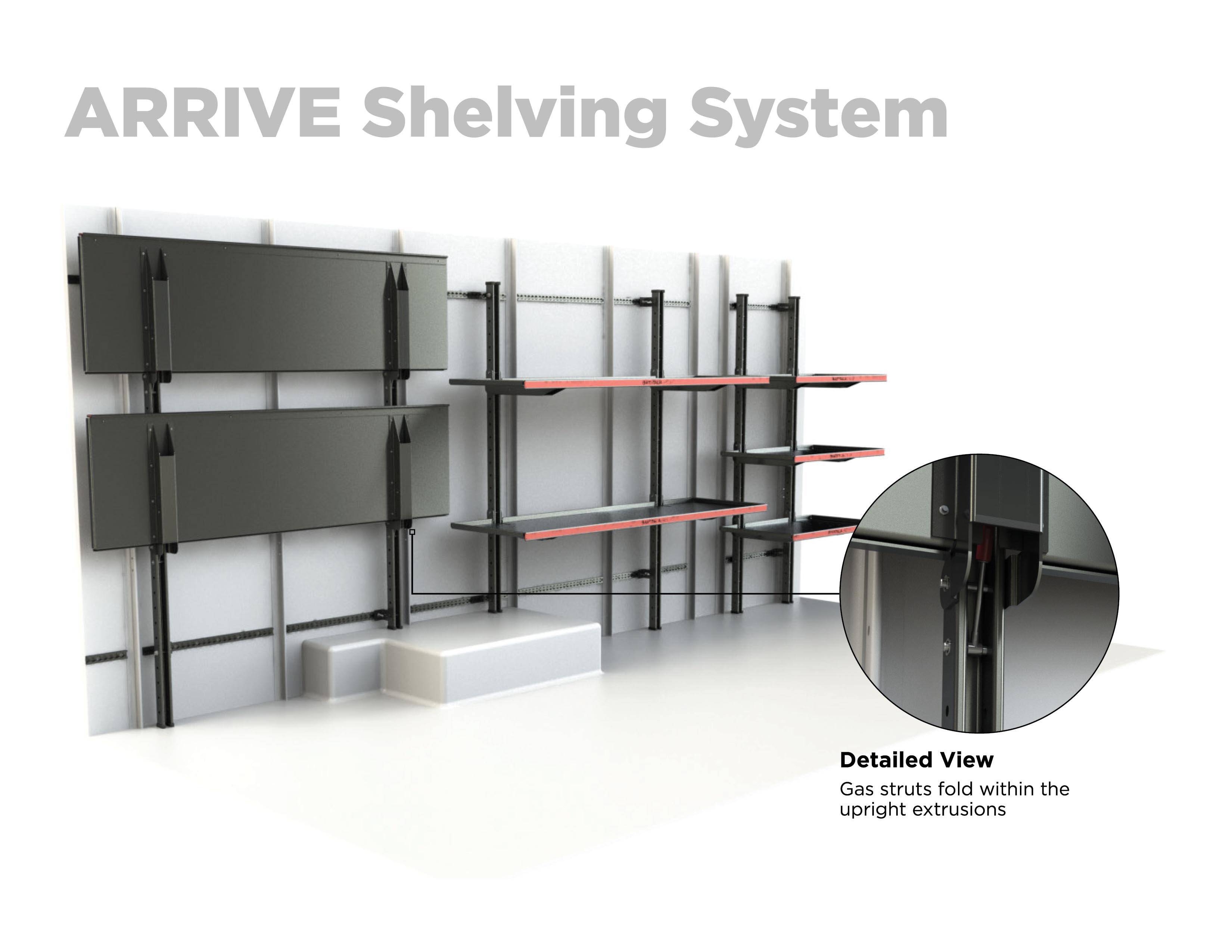 Arrive Shelving System - Material Handling Solutions - Material Handling Equipment - Material Handling - Shipping and Handling - Shelving Solution