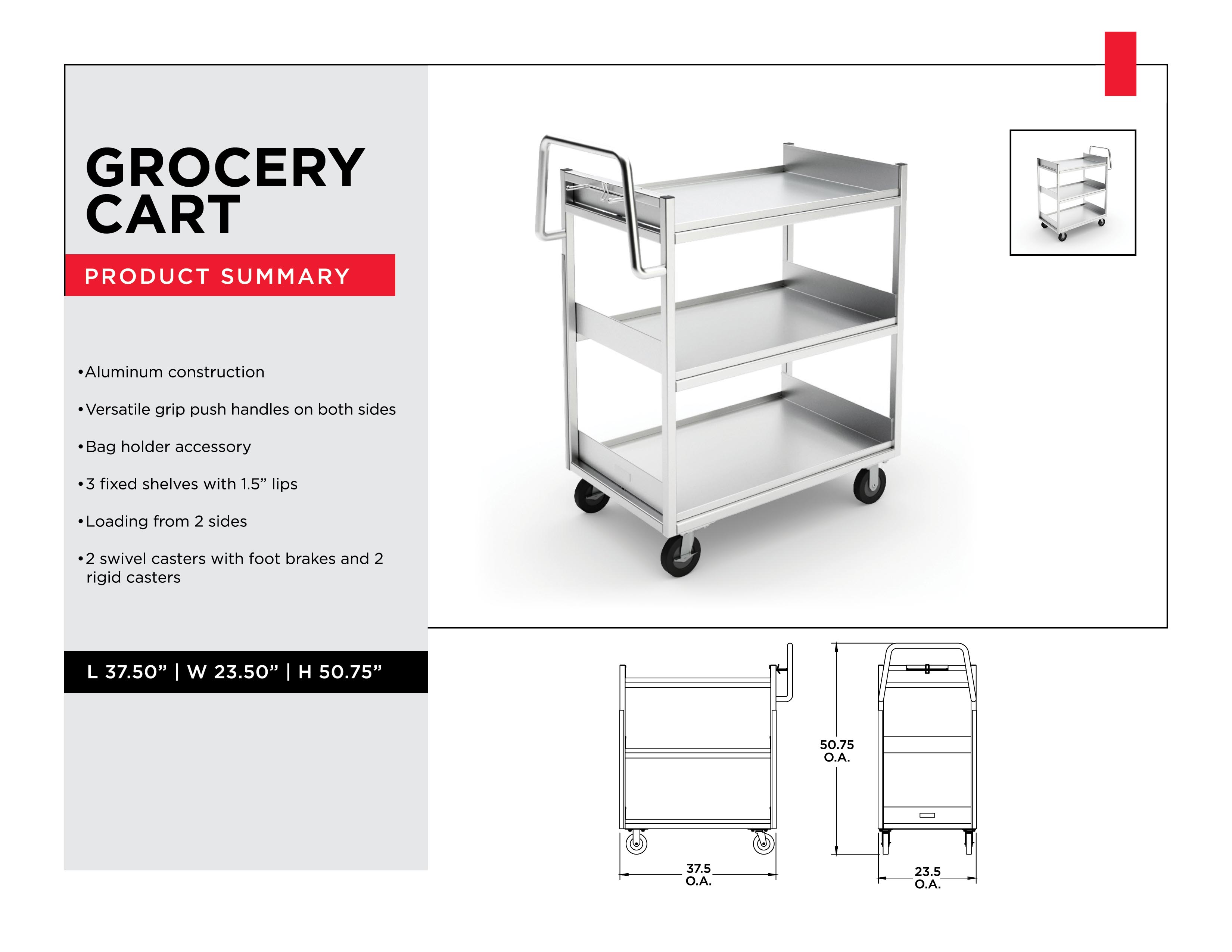 Retail Inventory Management - Grocery Cart - Material Handling Solutions - Material Handling Equipment - Material Handling