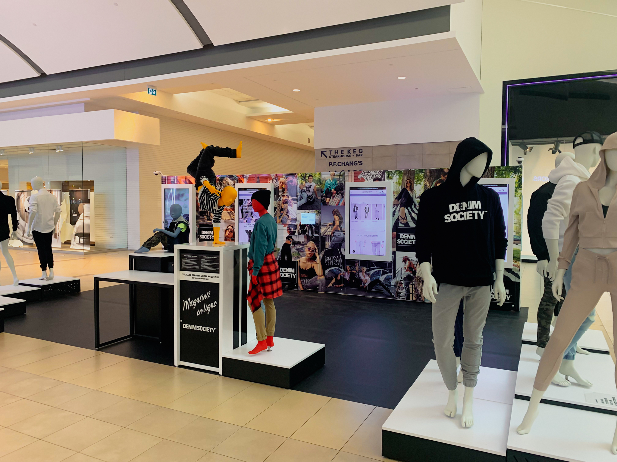 Denim Society + Addobox Smart Lockers - Unmanned Kiosk for Online Shopping Pick-up