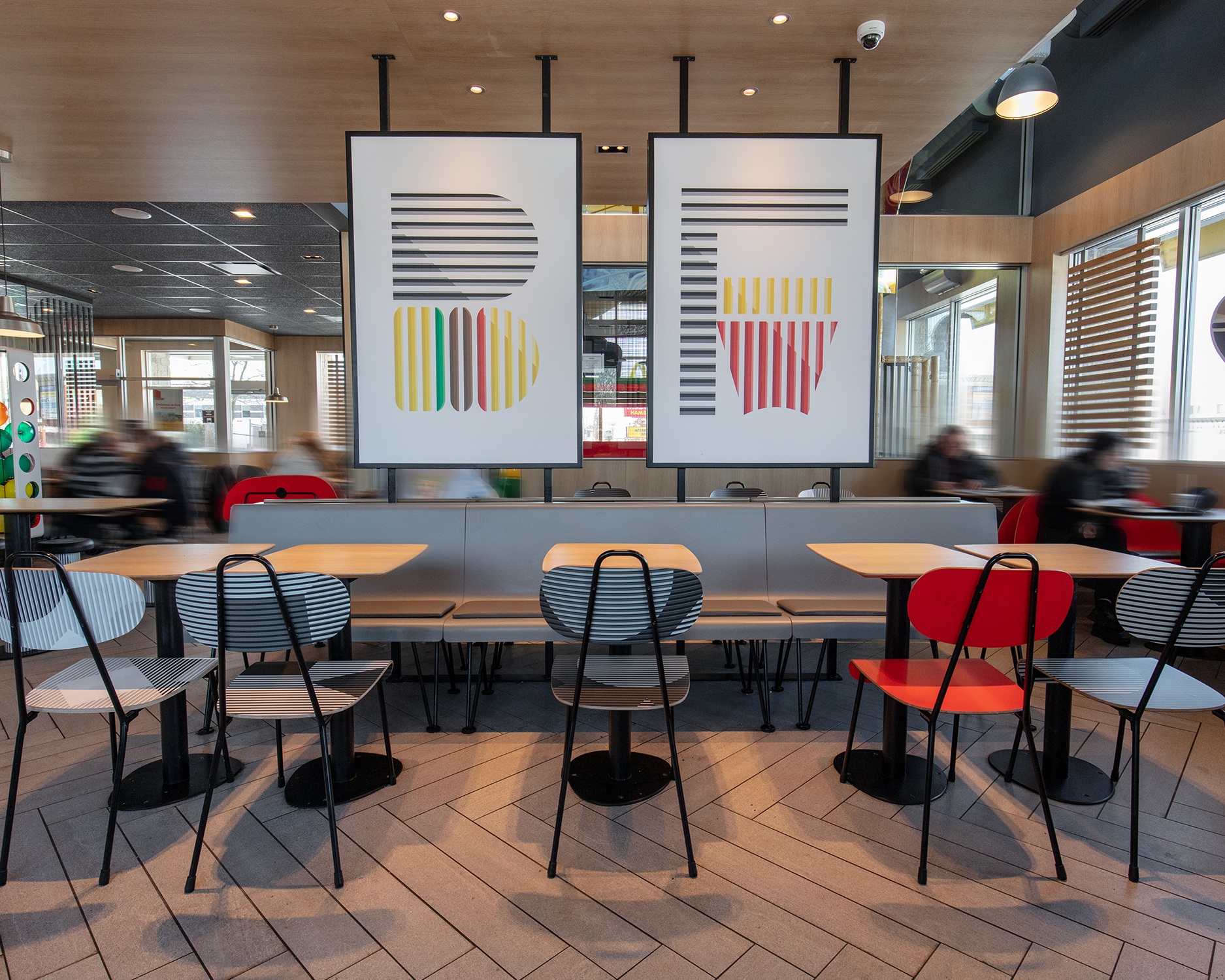 Restaurant - Custom Hospitality Furniture McDonald's Geometry