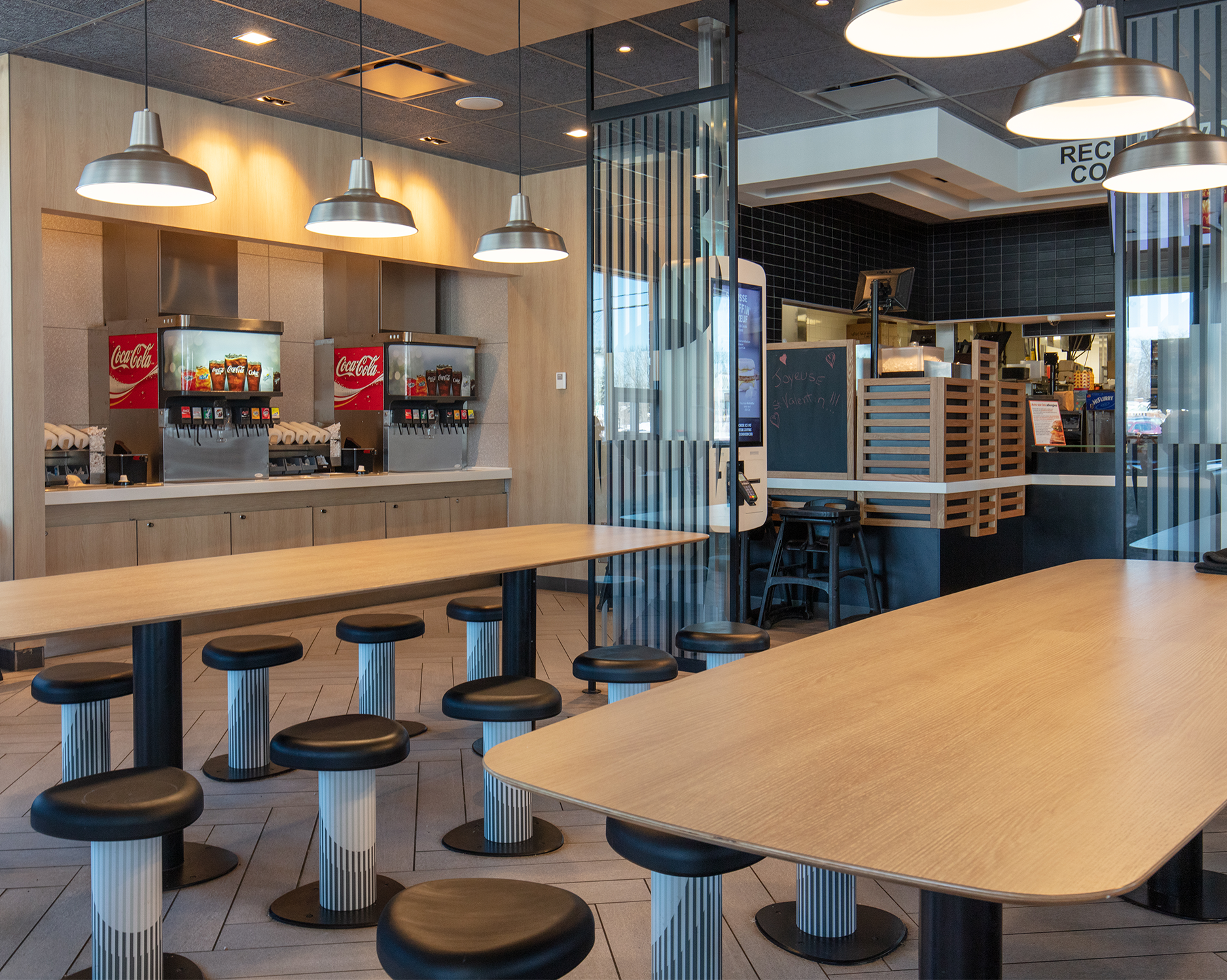 Restaurant - Custom Hospitality Furniture McDonald's Geometry
