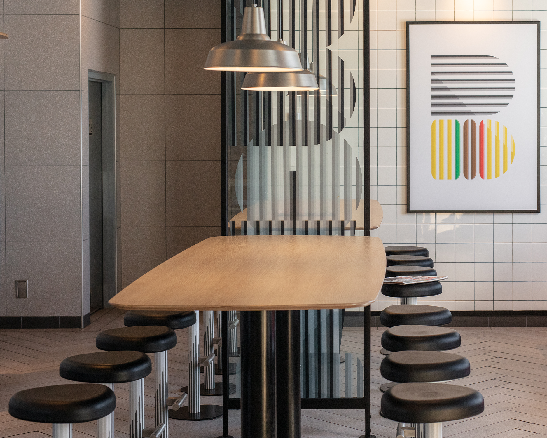 Restaurant - Custom Hospitality Furniture McDonald's Geometry