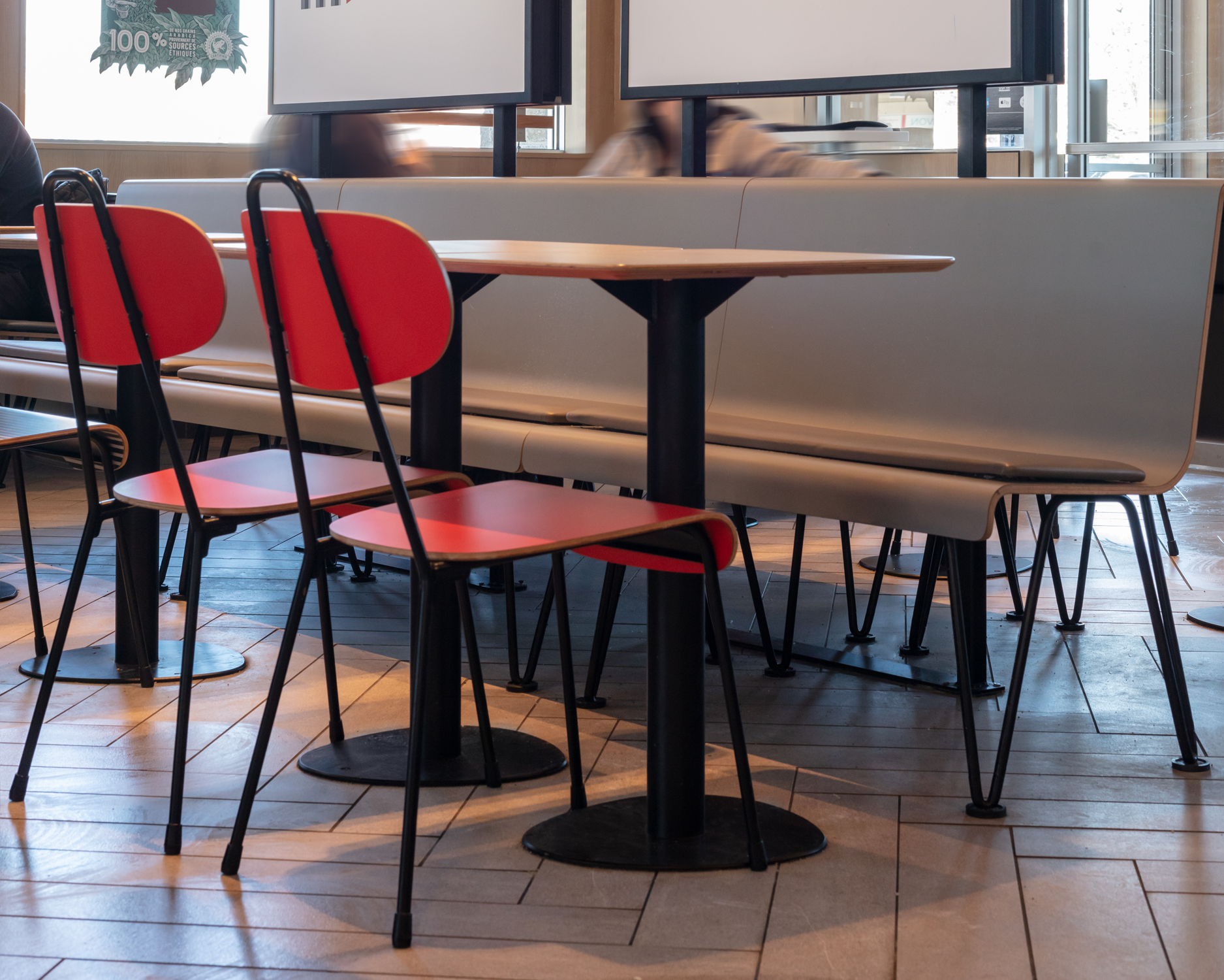 Restaurant Seating - Custom Hospitality Furniture McDonald's Geometry