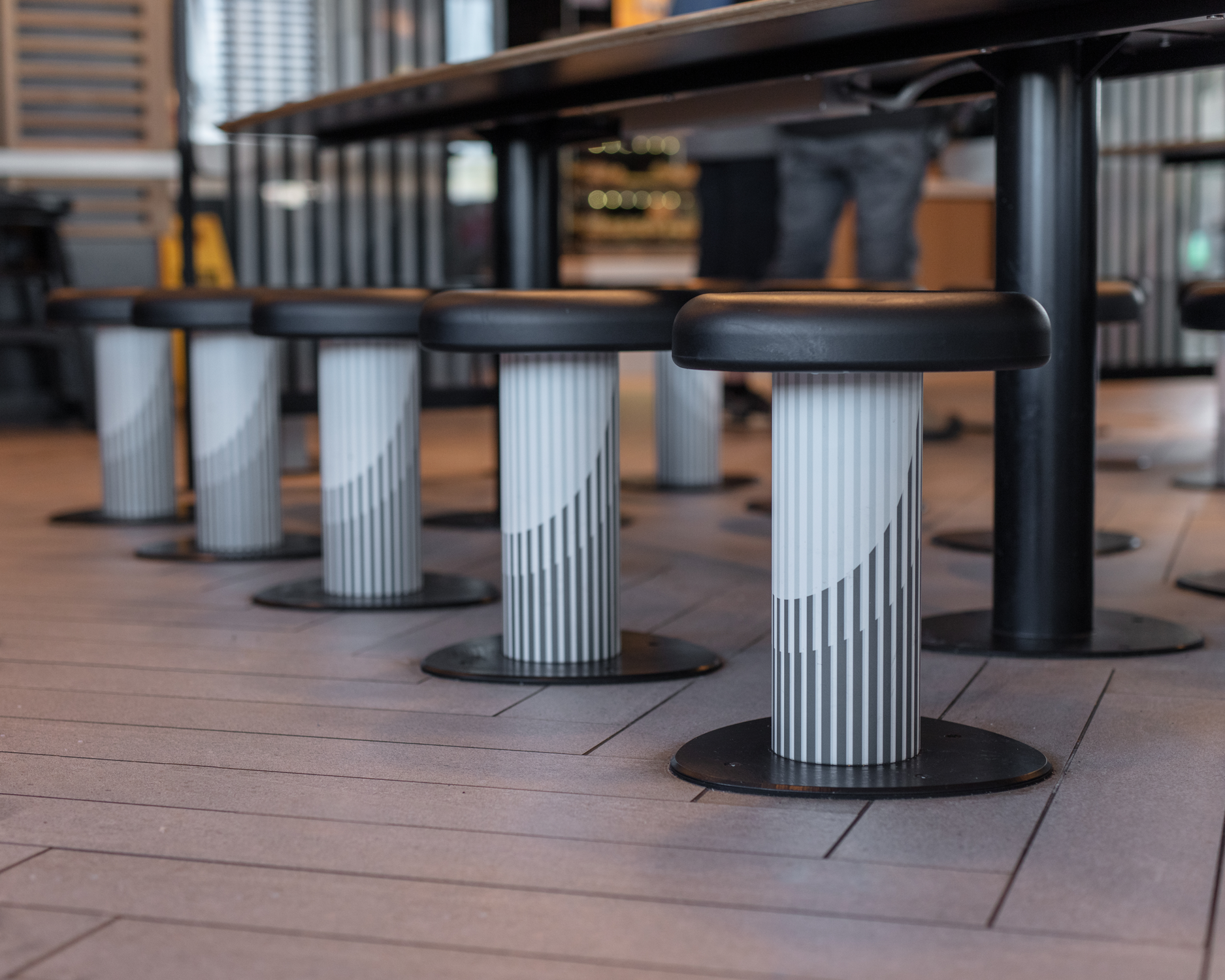 Restaurant Stools - Custom Hospitality Furniture McDonald's Geometry - Stools
