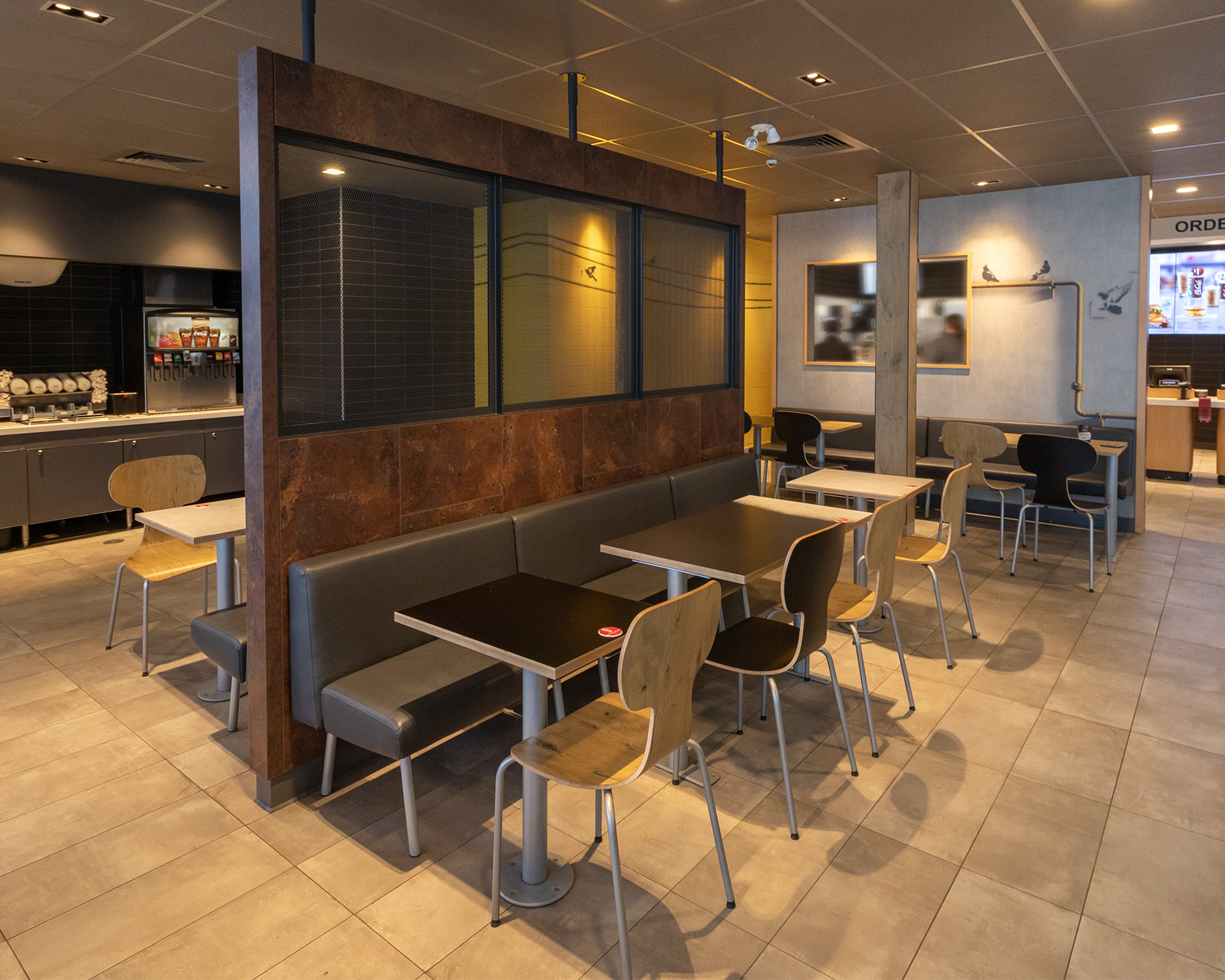 Restaurant - Custom Hospitality Furniture McDonald's Lim