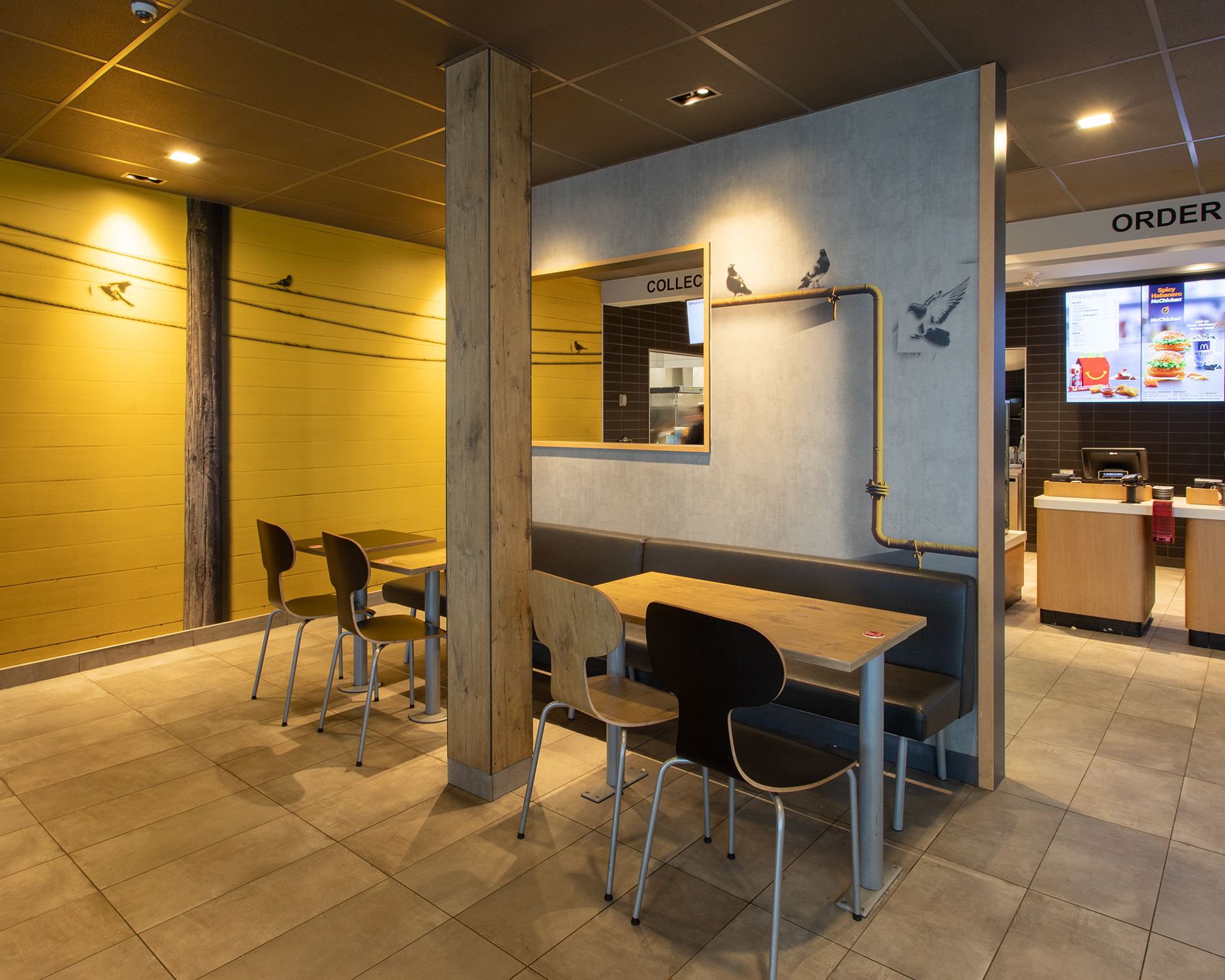 Restaurant - Custom Hospitality Furniture McDonald's Lim