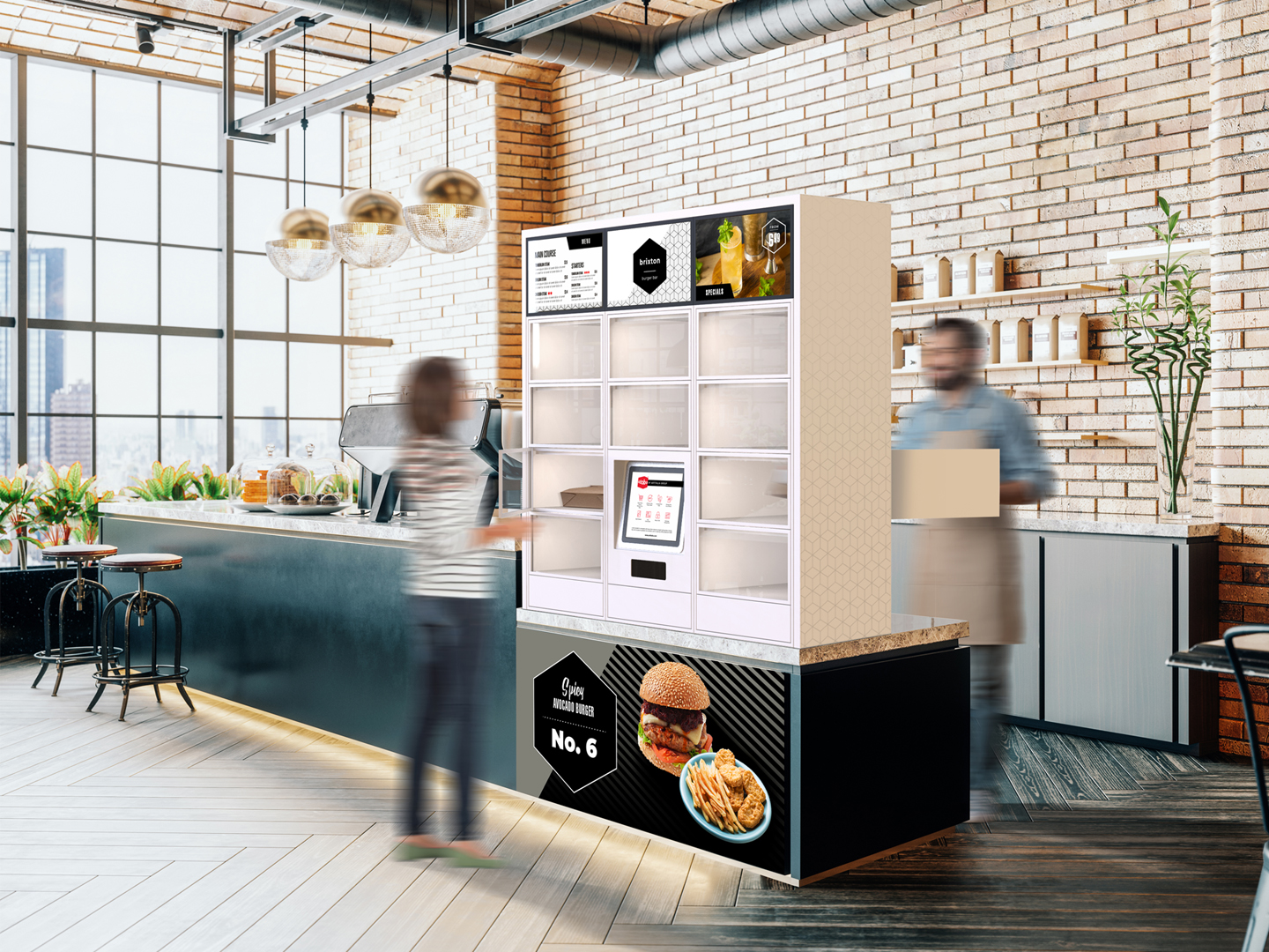Addobox Smart Lockers - Smart Locker for Restaurant - Restaurant - Smart Solution for Restaurant