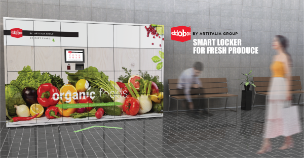 smart locker for grocery stores