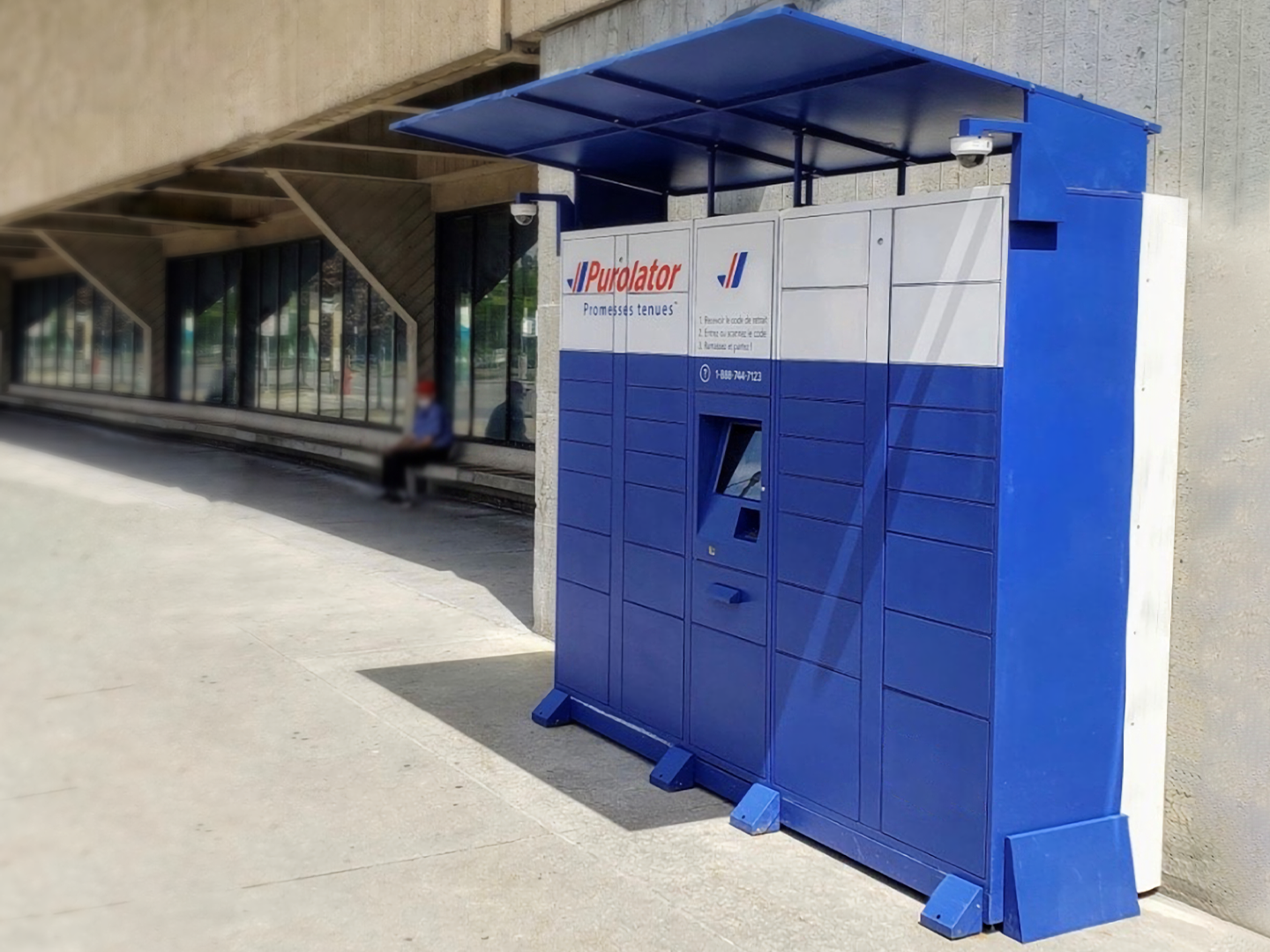 Addobox Smart Locker - Exterior Locker - Parcel Locker - Exterior Parcel Locker - Outdoor Pick Up Lockers