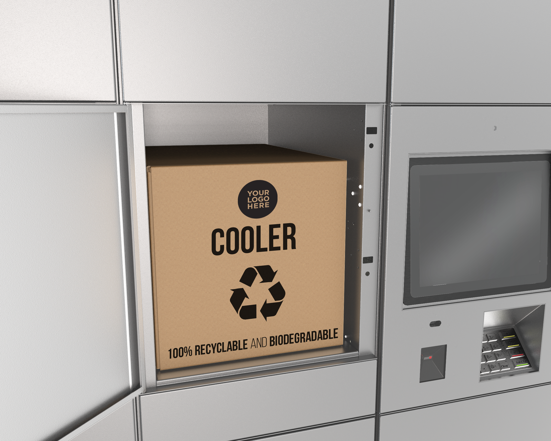 Addobox Smart Locker - Smart Solution for Grocery - Smart Locker - Produce - Grocery Store