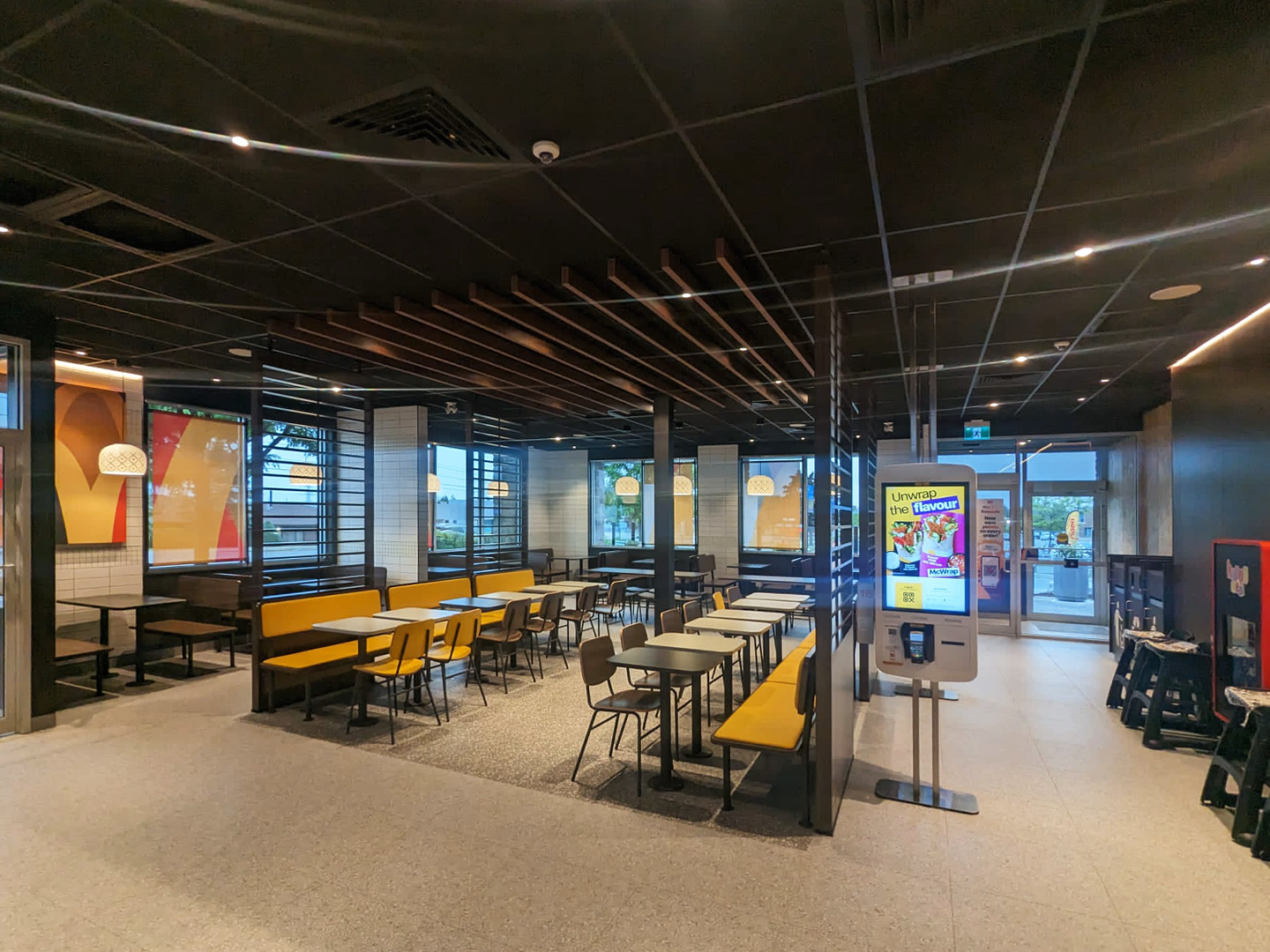 Restaurant Design - Custom Restaurant Furniture - McDonald's Touch of Archery - Custom Fixtures - Custom Furniture - Restaurant Industry