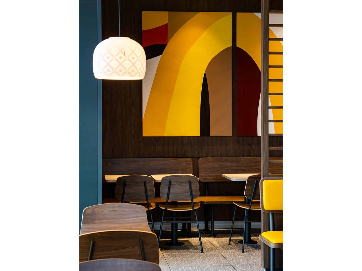 Restaurant Design - Custom Restaurant Furniture - McDonald's Touch of Archery - Custom Fixtures - Custom Furniture - Restaurant Industry