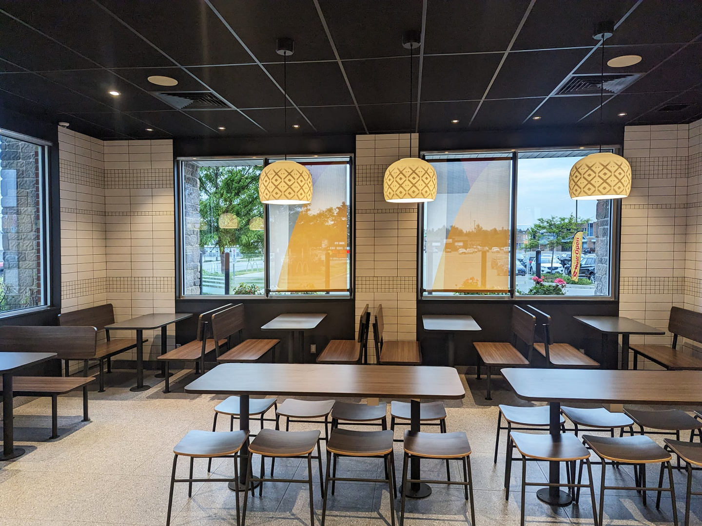 Restaurant Design - Custom Restaurant Furniture - McDonald's Touch of Archery - Custom Fixtures - Custom Furniture - Restaurant Industry