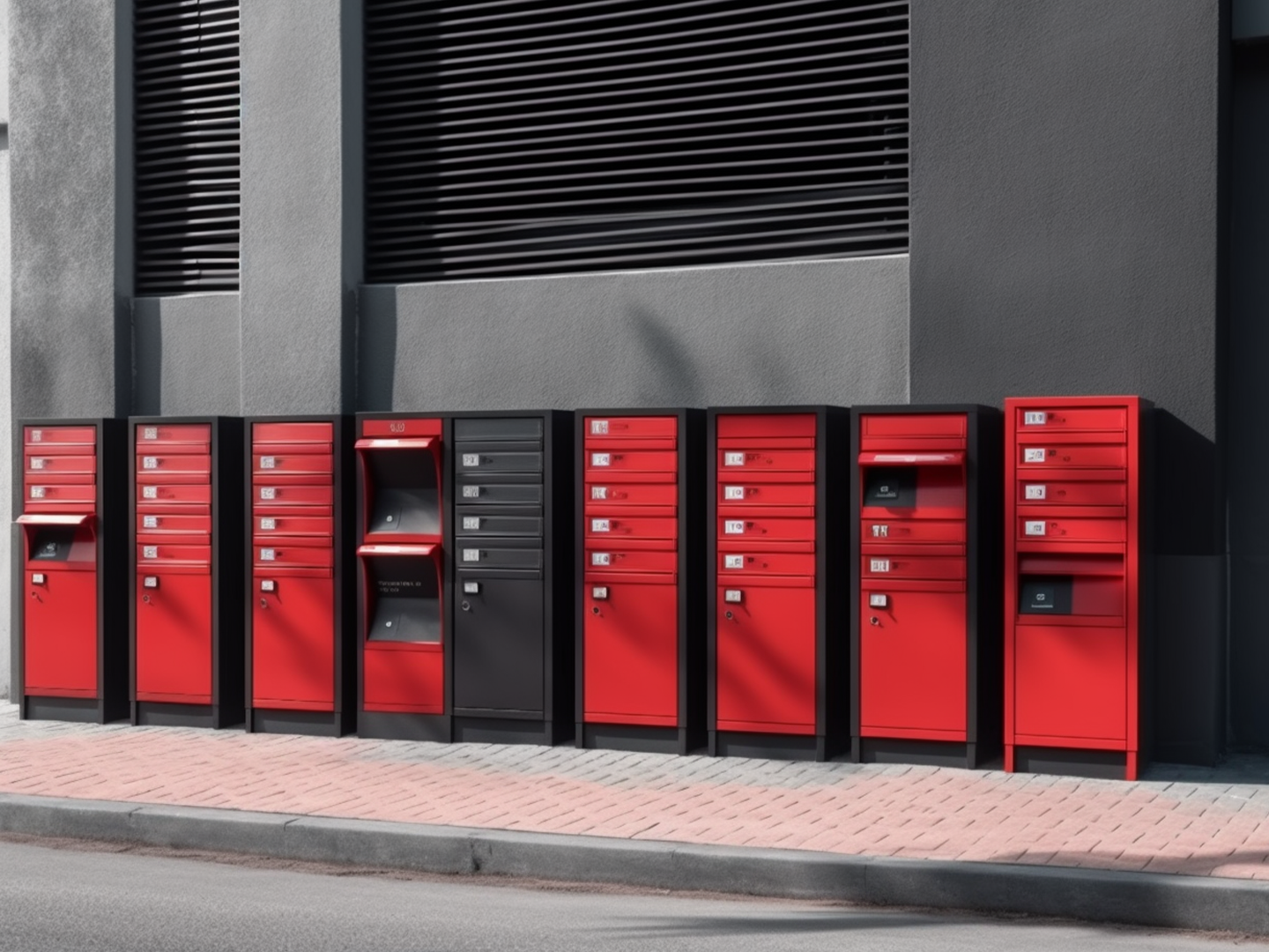 Community Mailbox - Outdoor Mailbox - Outdoor Mailbox for Apartments