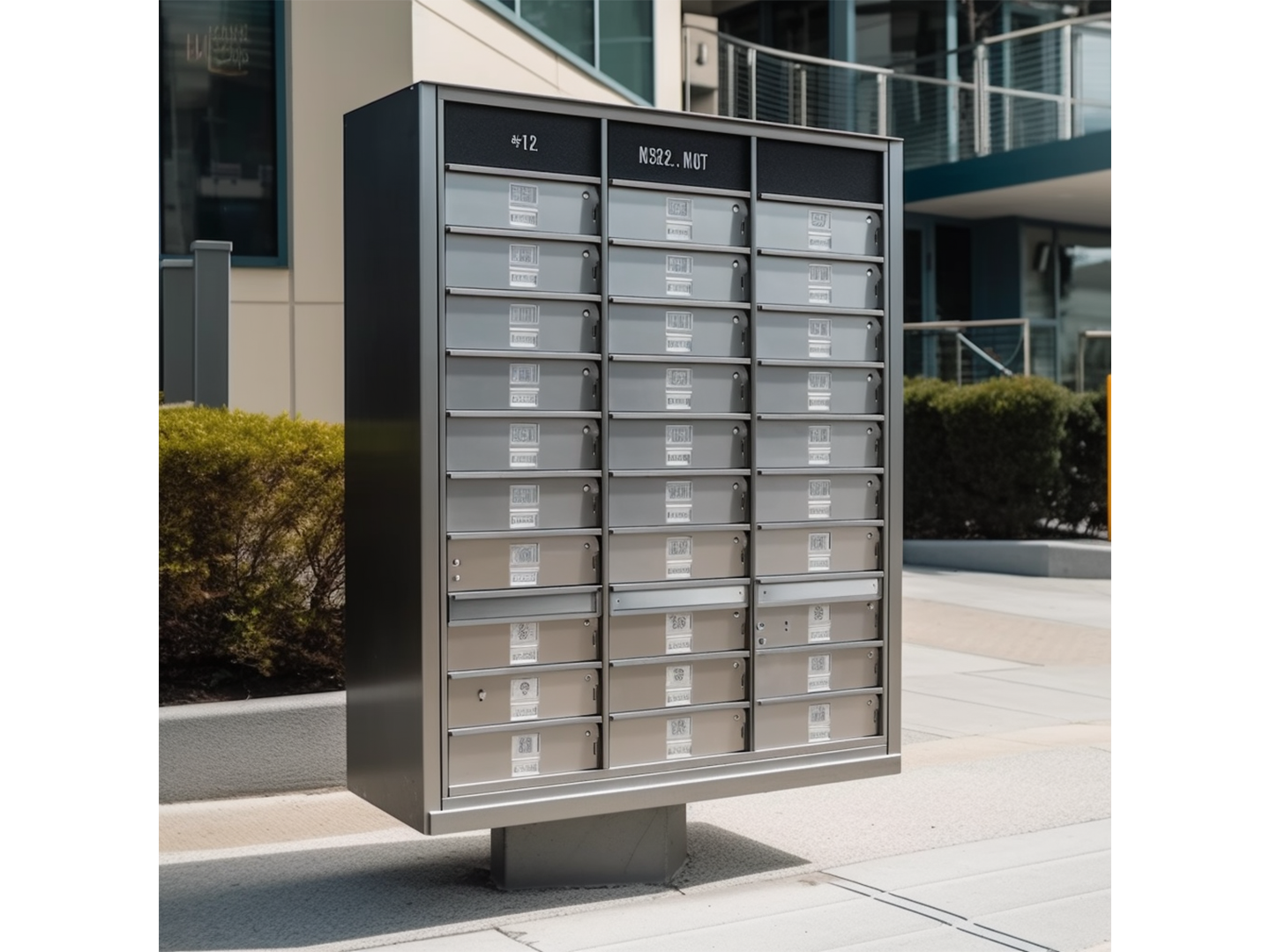 Community Mailbox - Outdoor Mailbox - Outdoor Mailbox for Apartments