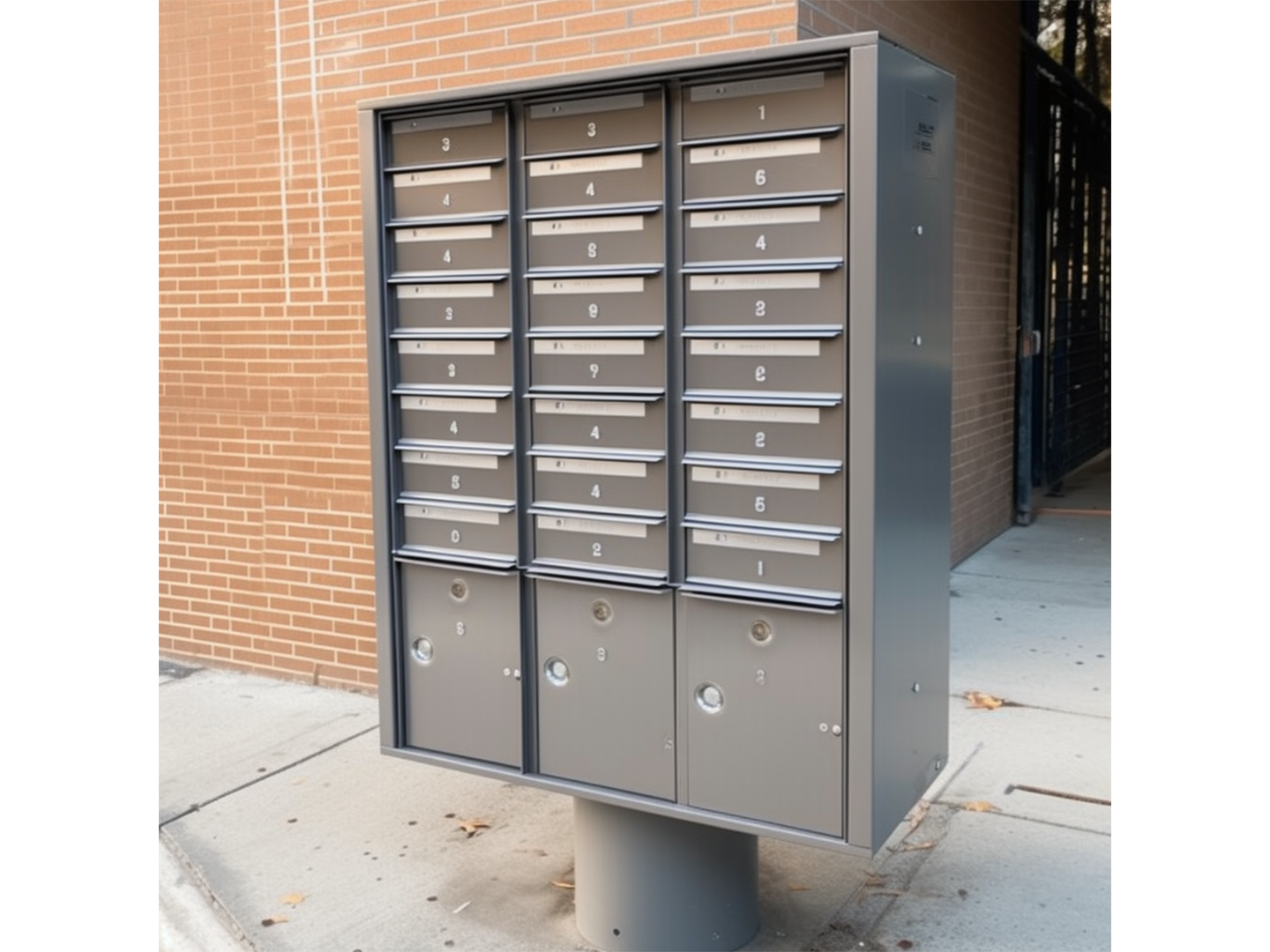 Community Mailbox - Outdoor Mailbox - Outdoor Mailbox for Apartments