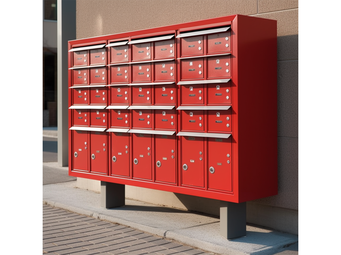 Community Mailbox - Outdoor Mailbox - Outdoor Mailbox for Apartments